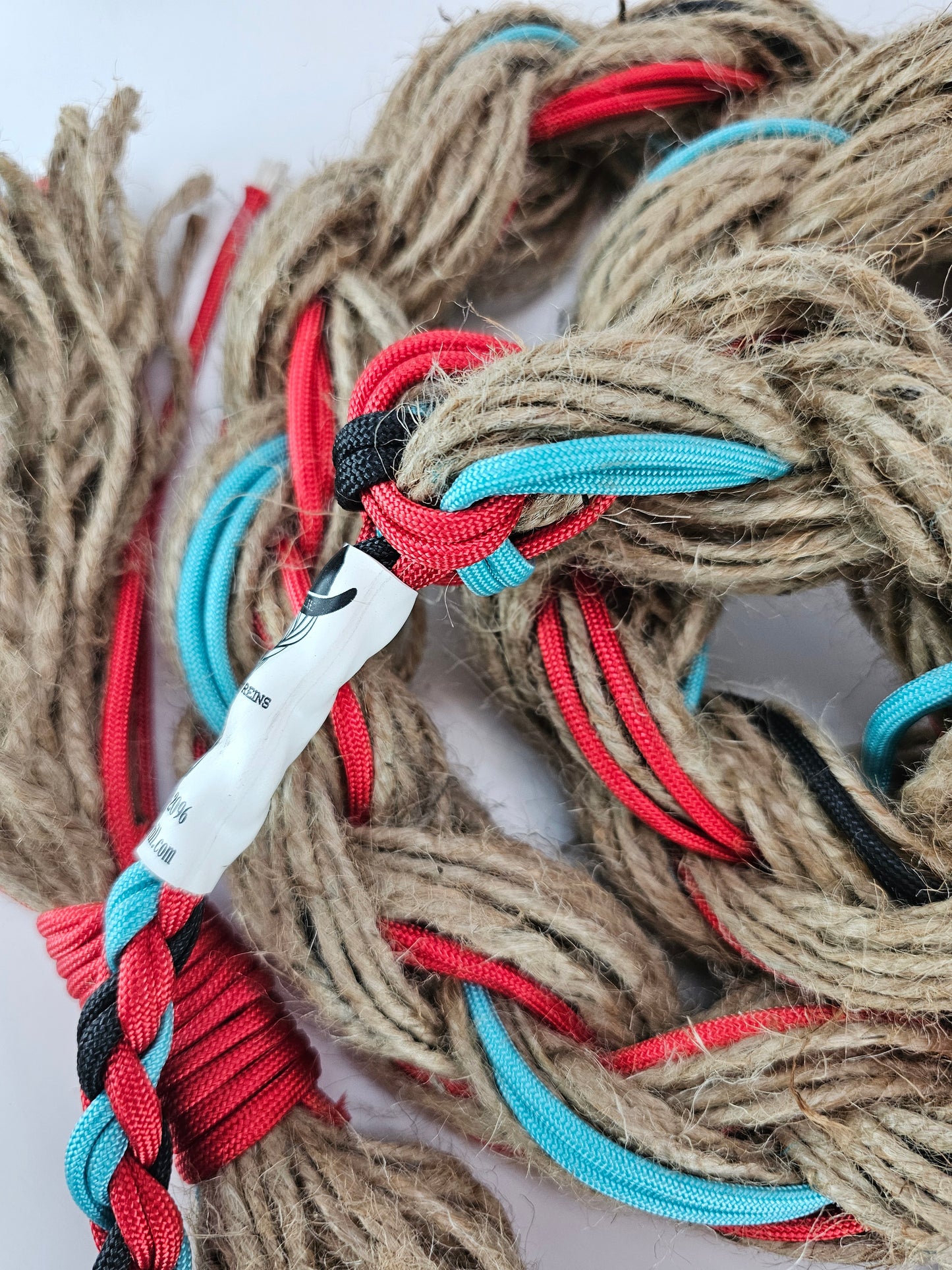 Turquoise Blaze – Custom Bronc Rein
