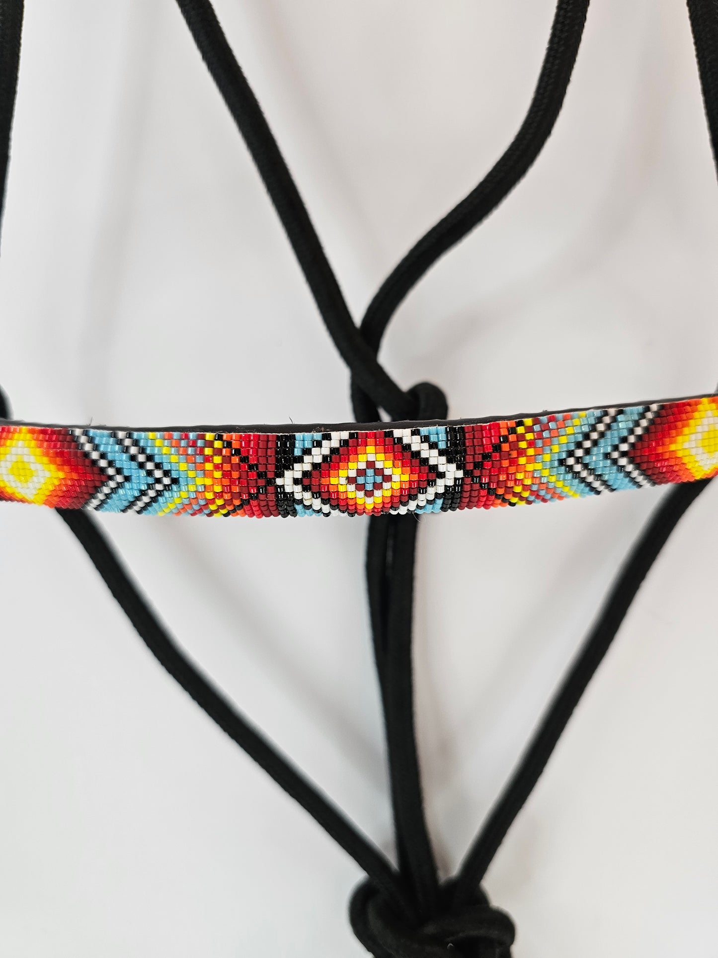 Sunbreaker Beaded Rope Halter
